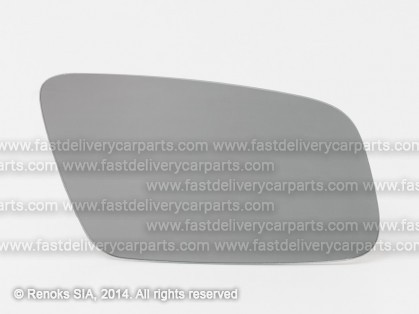 AD A6 97->01 mirror glass R convex large with adhesive tape same AD A3 00->03