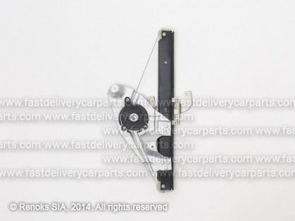 AD A6 97->01 window regulator rear R electrical without motor
