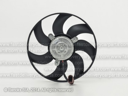 VW Golf 03->09 ventilators 295mm 200W 2pin GATE/TEMIC type