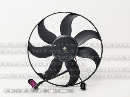 VW Golf 03->09 ventilators 360mm 220W 4pin+2pin SIEMENS/BROSE type