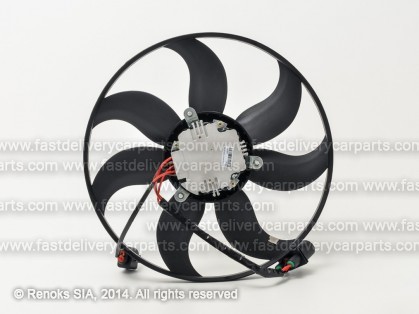 VW Golf 03->09 ventilators 360mm 220W 4pin+2pin SIEMENS/BROSE type