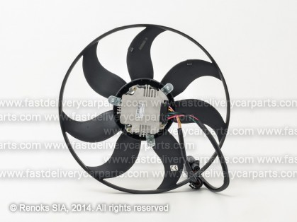VW Golf 03->09 ventilators 360mm 300W 4pin+2pin SIEMENS/BROSE type SRLine
