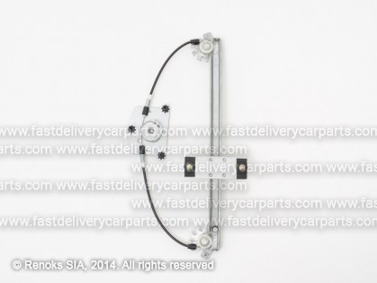 AD A3 03->08 window regulator rear L electrical without motor 5D