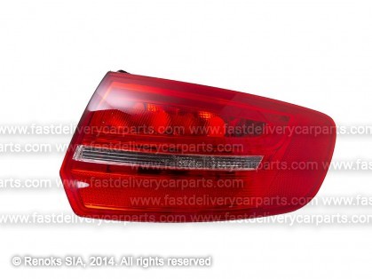 AD A3 08->12 aizmugures lukturis 5D SPORTBACK stūris R bez patronām LED DEPO