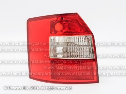 AD A4 01->04 tail lamp AVANT L without bulb holders TYC