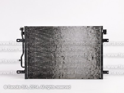 AD A4 01->04 radiators KOND 610X405X16 bez sausinātāja 1.6/1.8T/2.0/2.4/3.0/1.9D/2.5D OEM/OES