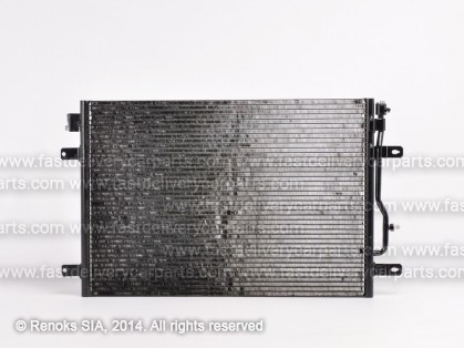 AD A4 01->04 condenser 610X405X16 without dryer 1.6/1.8T/2.0/2.4/3.0/1.9D/2.5D OEM/OES