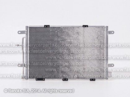 AD A4 05->08 радиатор кондиционера 610X405X16 без осушителя 2.7/3.0/4.2 SRLine
