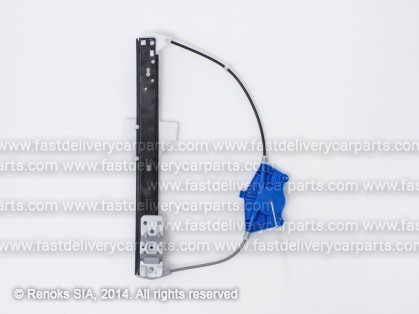 AD A4 01->04 window regulator rear L electrical without motor