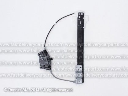 AD A4 01->04 window regulator rear R electrical without motor