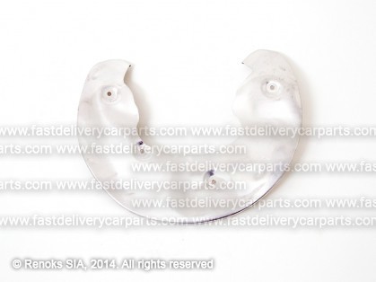 AD A4 08->11 bremžu aizsegs priekšas L 314/320/345MM ALUMINIUM