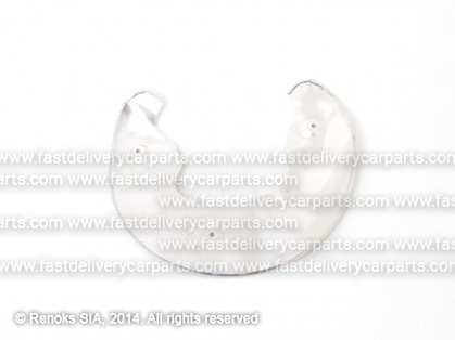 AD A4 08->11 bremžu aizsegs priekšas L 314/320/345MM ALUMINIUM