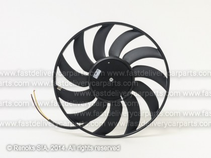 AD A6 04->08 ventilators 385mm 400W bez kontakta RAD