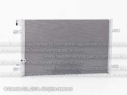 AD A6 04->08 radiators KOND 665X402X16 bez sausinātāja 2.0/2.4/2.7/3.0/3.2/4.2 KOYO