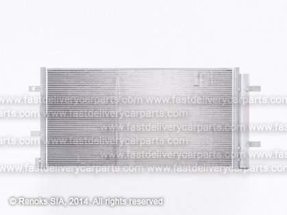 AD A6 08->11 condenser 675X337X16 with integrated receiver dryer 2.0/2.8/3.0 SRLine