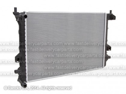 VW Golf 12->19 radiators 620x407x16 zemas temperatūras radiators