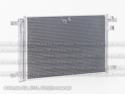 AD A3 12->16 condenser 570X390X16 with integrated receiver dryer type Modine 1.4/1.6/1.8/2.0 KOYO