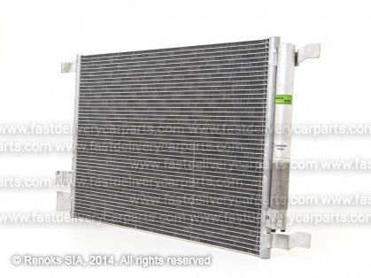 AD A3 12->16 радиатор кондиционера 575X385X16 с осушителем 1.2/1.4/1.6/1.8/2.0