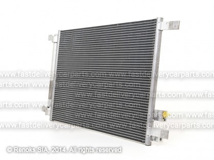 AD A3 12->16 радиатор кондиционера 575X385X16 с осушителем 1.2/1.4/1.6/1.8/2.0