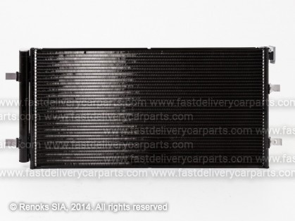 AD A4 11->15 radiators KOND 675X335X16 ar iebūvētu sausinātāju 1.8/2.0 OEM/OES