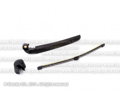 AD Q2 16-> wiper arm rear with wiper blade 330MM