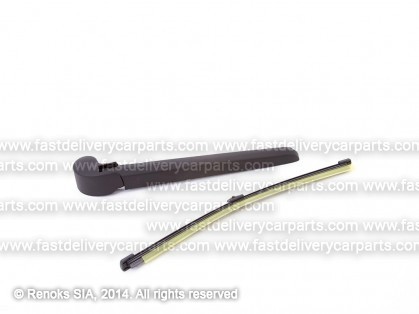 AD Q2 16-> wiper arm rear with wiper blade 330MM