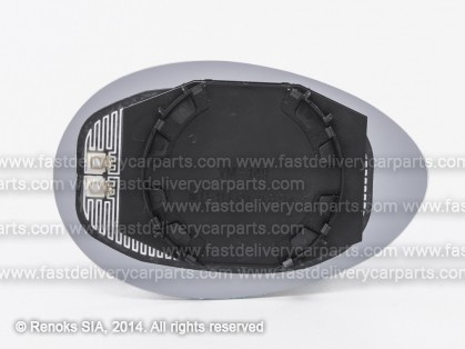 AF 156 97->03 mirror glass with holder L=R heated convex blue
