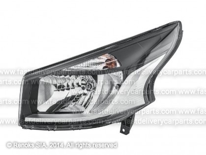 FT Talento 16-> lukturis L H4 ar motoriņu ar spuldzēm HELLA