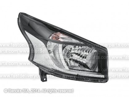 FT Talento 16-> lukturis R H4 ar motoriņu ar spuldzēm HELLA