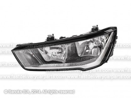 AD A1 15->18 lukturis L H7/H15 ar motoriņu ar dienas gaitas gaismu ZKW
