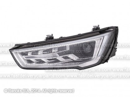 AD A1 15->18 lukturis L D3S/LED BIXENON elektro bez xenona spuldzes bez balasta ar pagriezienu izgaismošanu ar LED dienas gaitas gaismu HELLA