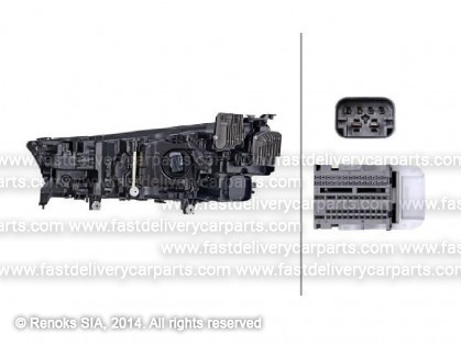 BMW iX I20 21-> lukturis R LED ar LED dienas gaitas gaismu HELLA