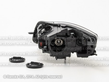 OP Insignia 08->13 фара R D1S/H11 BIXENON, без лампочек без балласта с подсветкой поворота с дневным ходовым светом HELLA