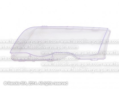 BMW 3 E46 98->01 head lamp glass L