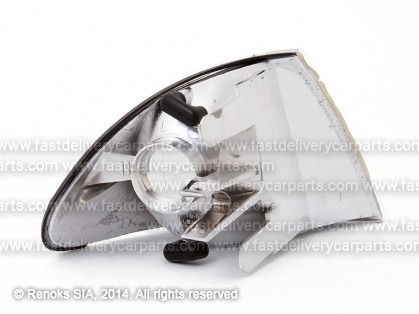 BMW 3 E46 98->01 corner lamp white L without bulb holder PY21W TYC