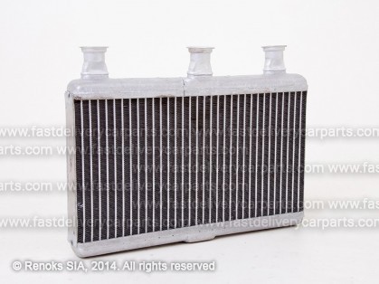 BMW 5 E60 04->10 radiators salona 258X135X26 ALU/ALU lodēts SRLine