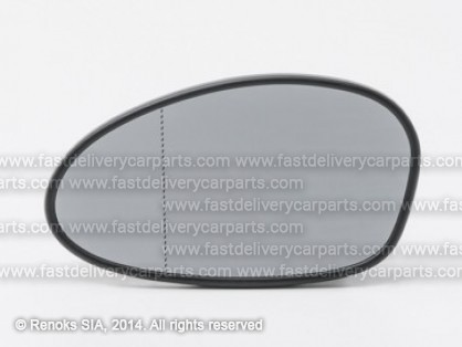 BMW 3 E90 04->08 mirror glass with holder L heated aspherical electrochromatic