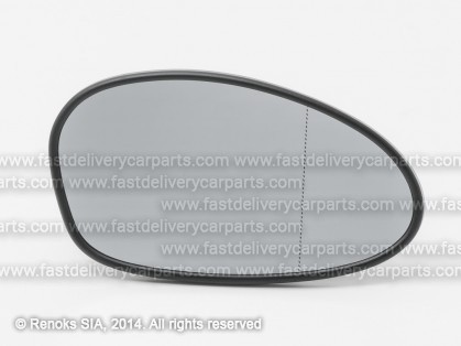 BMW 3 E90 04->08 стекло зеркала с рамкой R с обогревом сферическое электрохроматическое