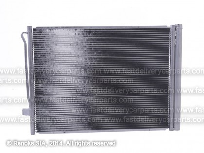 BMW X5 E70 06->10 condenser 630X460X16 with integrated receiver dryer 3.0D/3.0/4.8-V8 KOYO