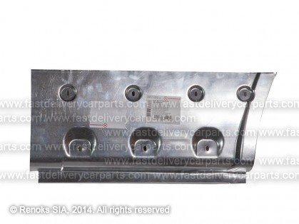 PG Boxer 06->14 side plate R lower part behind of the wheel; extra long model with moulding holes 700MM