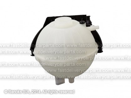 BMW 3 F30 12->19 expansion tank with coolant level sensor, with monting brackets