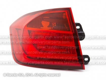 BMW 3 F30 12->19 aizmugures lukturis SED stūris L 12->15 LED TYC