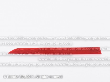 BMW 3 F30 12->19 aizmugures atstarotājs R sarkans M-trim/M-pack