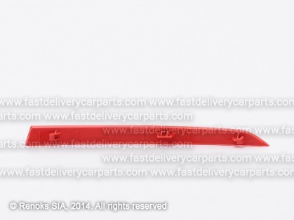 BMW 3 F30 12->19 aizmugures atstarotājs R sarkans M-trim/M-pack