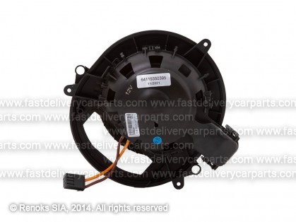 BMW 1 F20 11->15 heater blower 156mm without blower control unit