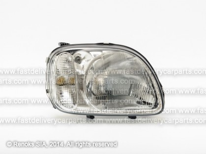 NS Micra 98->03 lukturis R H4 elektro 98->00 DEPO