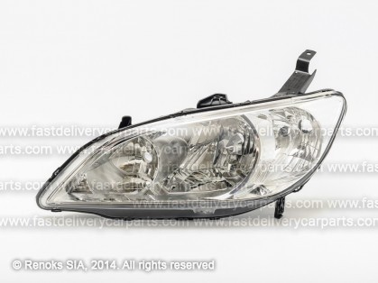 HN Civic 04->05 lukturis 4D L HB3/HB4 elektro DEPO