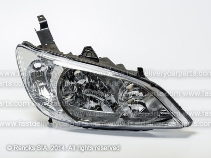 HN Civic 04->05 head lamp 4D R HB3/HB4 electrical DEPO