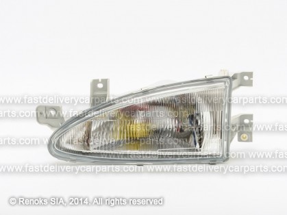 HY Accent 94->97 head lamp 3D L H4 electrical DEPO