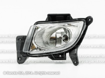 HY i30 07->12 fog lamp L H27W/2(GE881) TYC